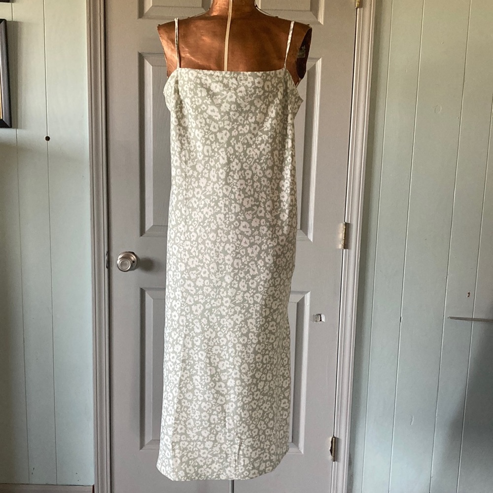 Floral slip dress